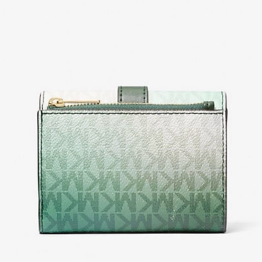 Michael Kors Moss/Green Ombré Wallet - Picture 3 of 9